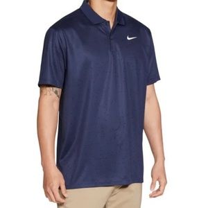 NWT Nike Men’s Victory Blue Golf Polo Dri-Fit  Shirt
